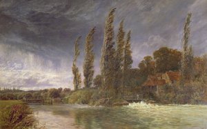 Iffley Mill, 1884 by George Vicat Cole